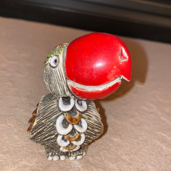 Big Billed Bird Sculpture - Picture 2 of 15